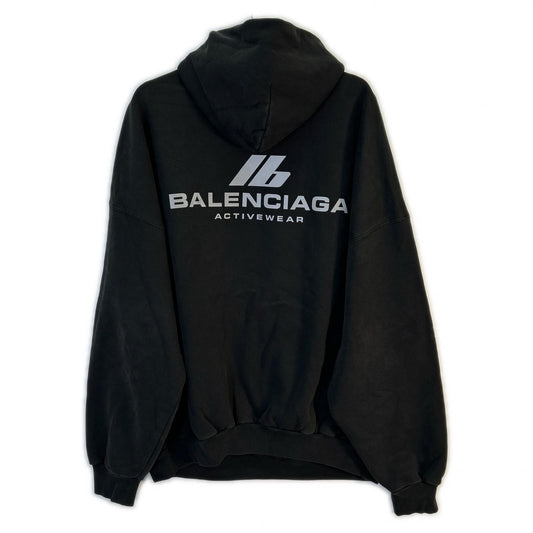 BALENCIAGA 巴黎世家 【国内正品/24年产】739024 ACTIVEWEAR 套头连帽衫 上衣