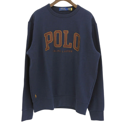 POLO RALPH LAUREN ポロ ラルフローレン 美品 スウェットトレーナー トップス メンズ ネイビー M 24年 トップス