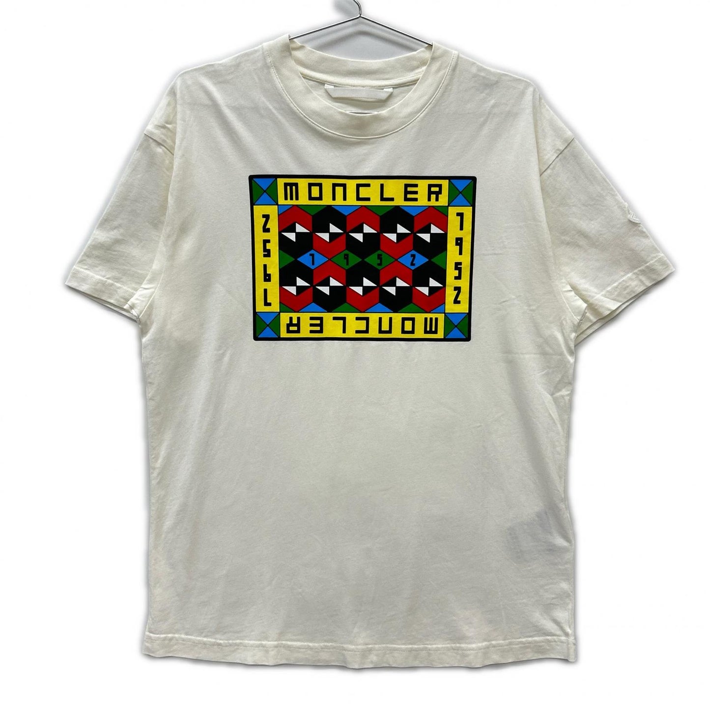 MONCLER モンクレール 21年 ジーニアス 1952 マルチカラーロゴ Tシャツ トップス