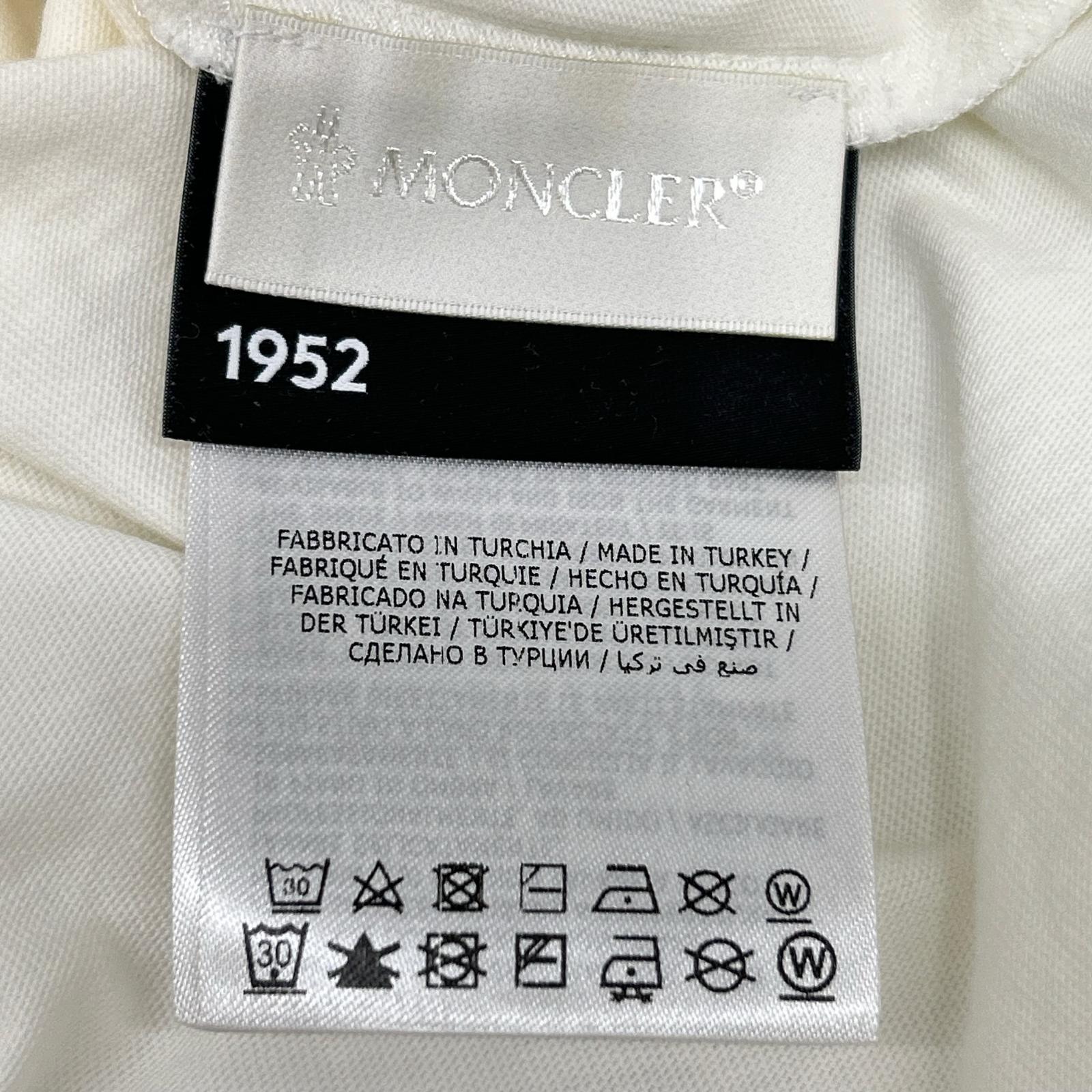 MONCLER モンクレール 21年 ジーニアス 1952 マルチカラーロゴ Tシャツ トップス