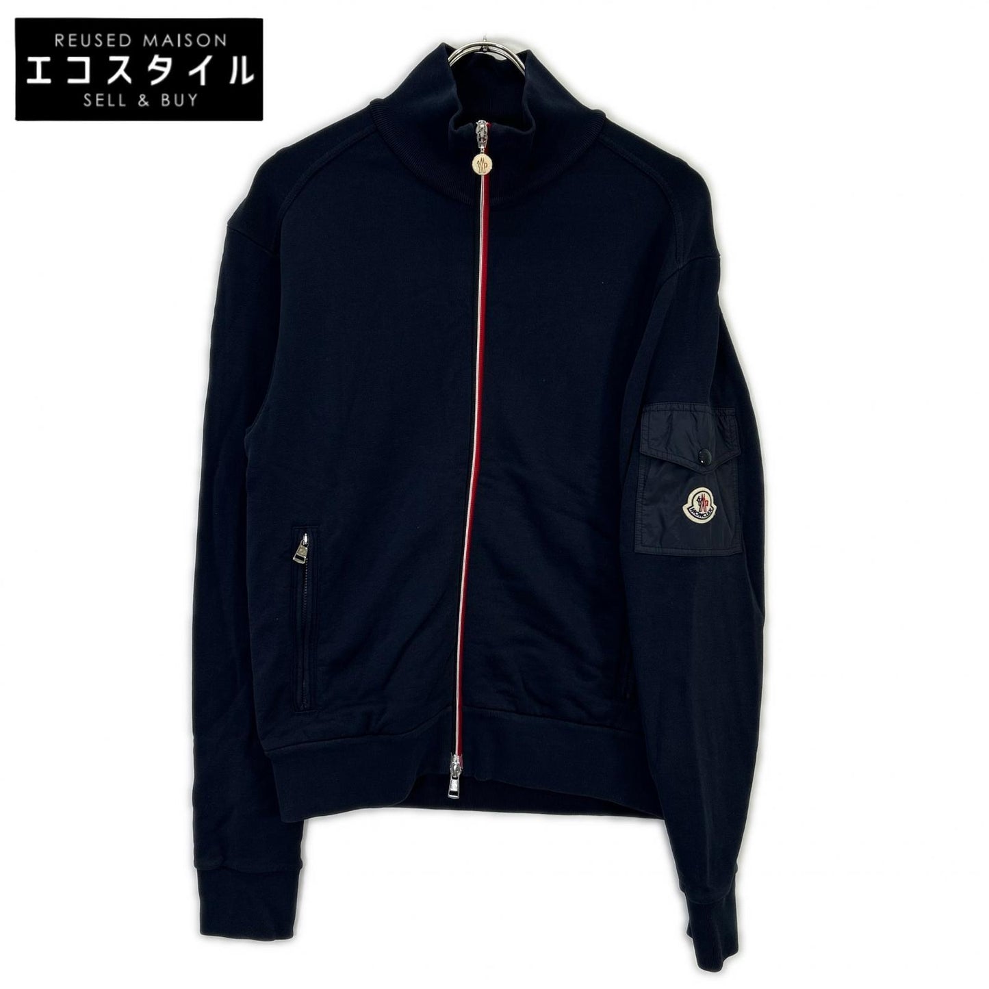 MONCLER 盟可睐 21年 海军蓝 拉链开衫 夹克