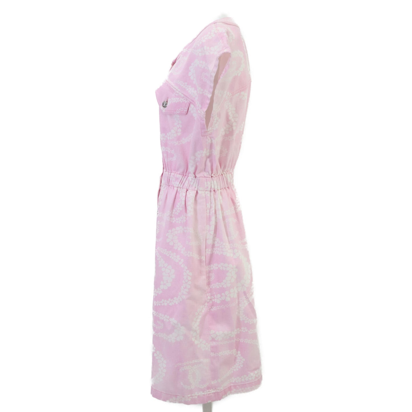 CHANEL シャネル 国内正規 P78614V71309 25SS ココビーチ デニム ワンピース