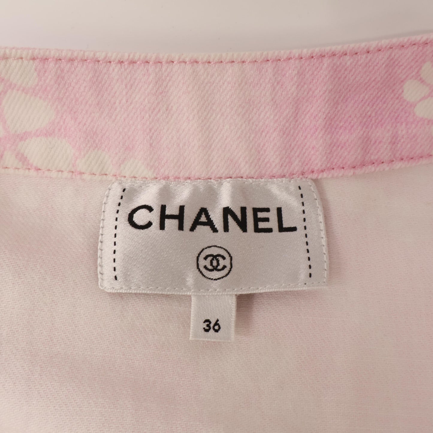 CHANEL シャネル 国内正規 P78614V71309 25SS ココビーチ デニム ワンピース