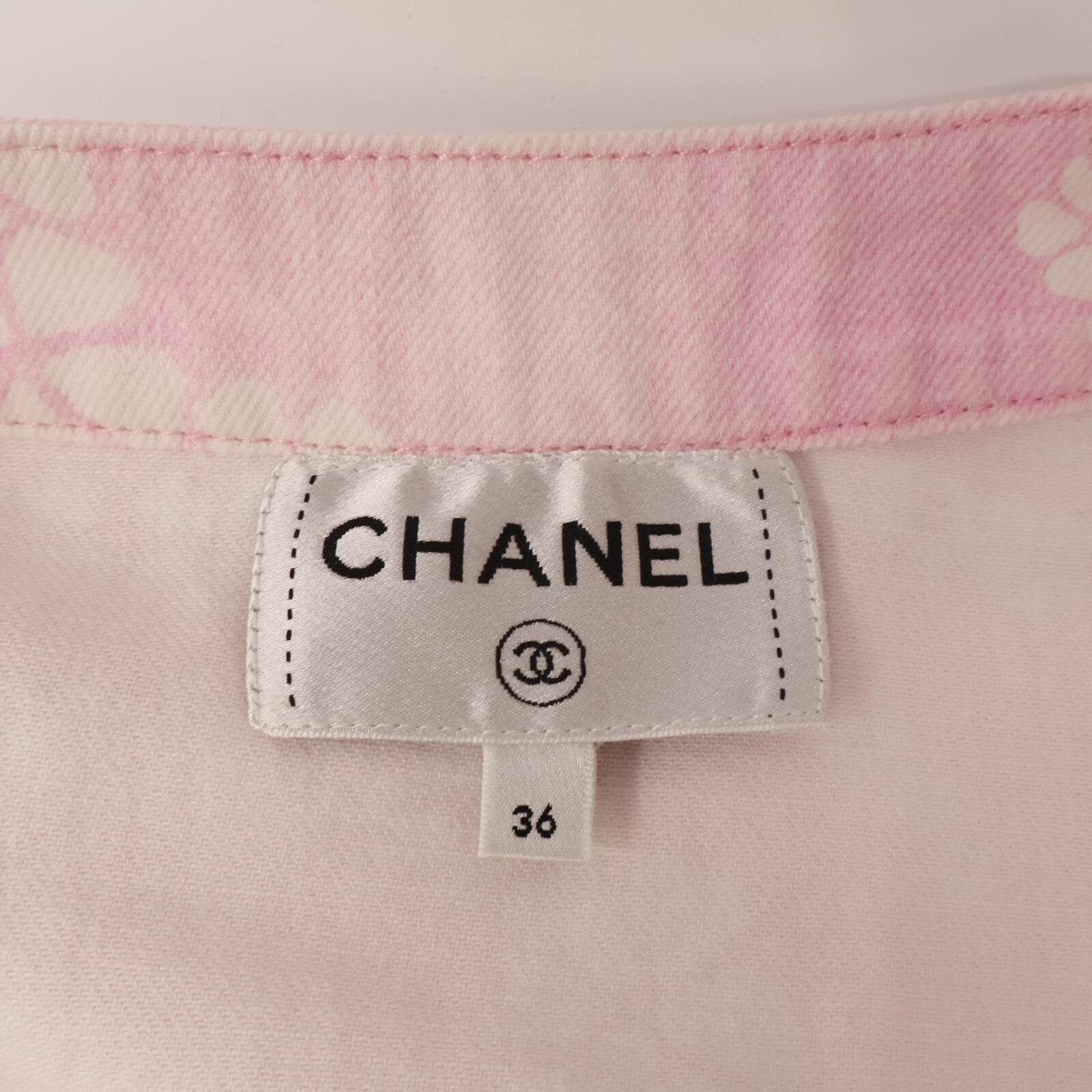 CHANEL シャネル 国内正規 P78614V71309 25SS ココビーチ デニム ワンピース