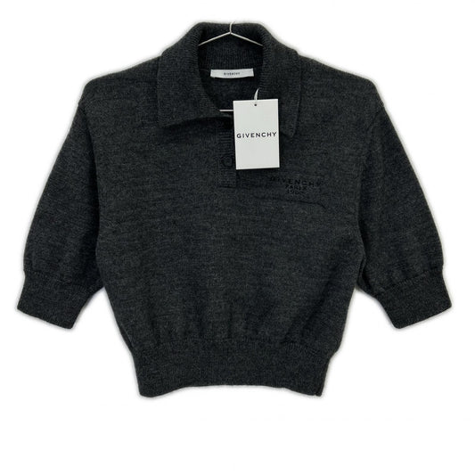 BWL0094ZSM 26SS ｸﾞﾚｰ PARIS 1952 ｳｰﾙ ﾎﾟﾛｼｬﾂ トップス M レディース