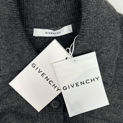 GIVENCHY ジバンシィ BWL0094ZSM 26SS グレー PARIS 1952 ウール ポロシャツ トップス