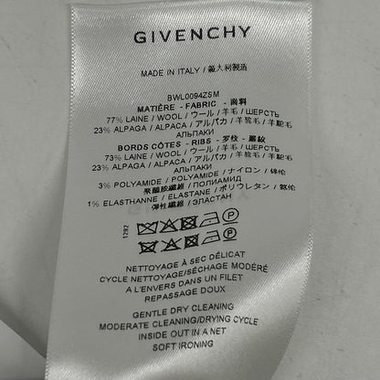 GIVENCHY ジバンシィ BWL0094ZSM 26SS グレー PARIS 1952 ウール ポロシャツ トップス