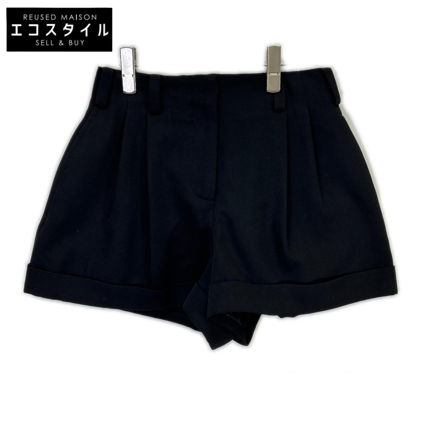 GIVENCHY ジバンシィ BW5173164J 26SS ブラック タック ショートパンツ ボトムス