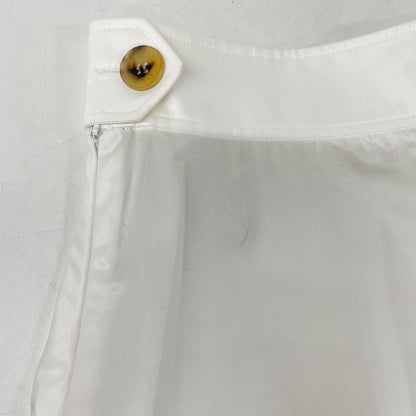 HERMES エルメス 96-7304 ホワイト コットン マーメイドスカート スカート