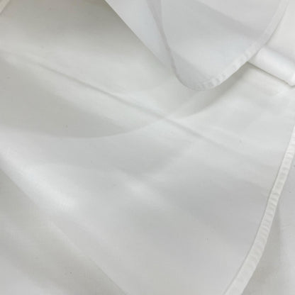 HERMES 96-7304 White Cotton Mermaid Skirt