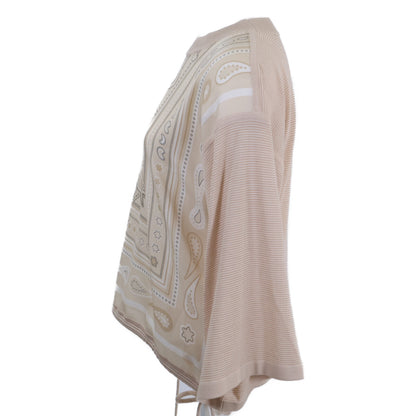 HERMES エルメス 新品同様 国内正規 5H2809DJ 25AW CANDY LIBRIS BANDANA シルク ツイルレーヌ ブラウス トップス