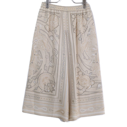 HERMES Hermes Like New Domestic Authentic 5H0439DJ 25AW Candy Libris Bandana Silk Shorts Bottoms