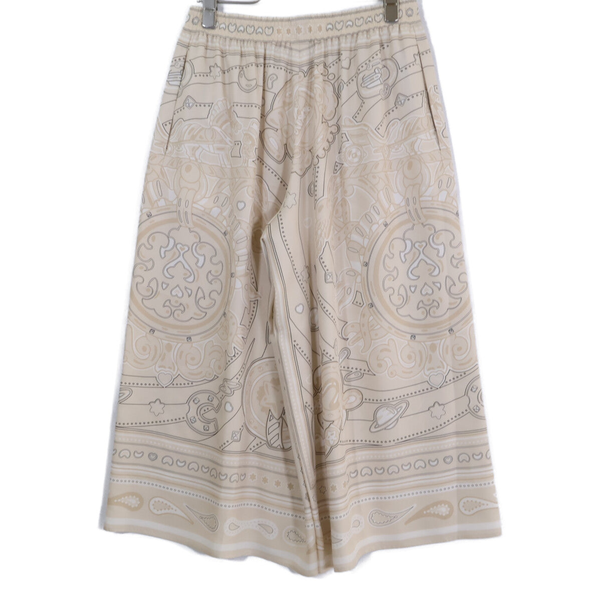 HERMES Hermes Like New Domestic Authentic 5H0439DJ 25AW Candy Libris Bandana Silk Shorts Bottoms
