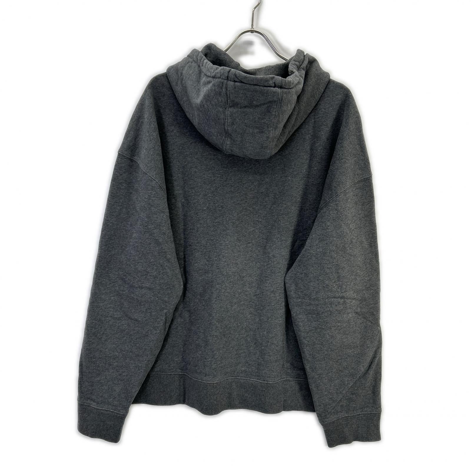 MAISON KITSUNE メゾンキツネ LM00705KM0001 ダークグレー フォックスヘッド SWEATSHIRTS パーカー トップス