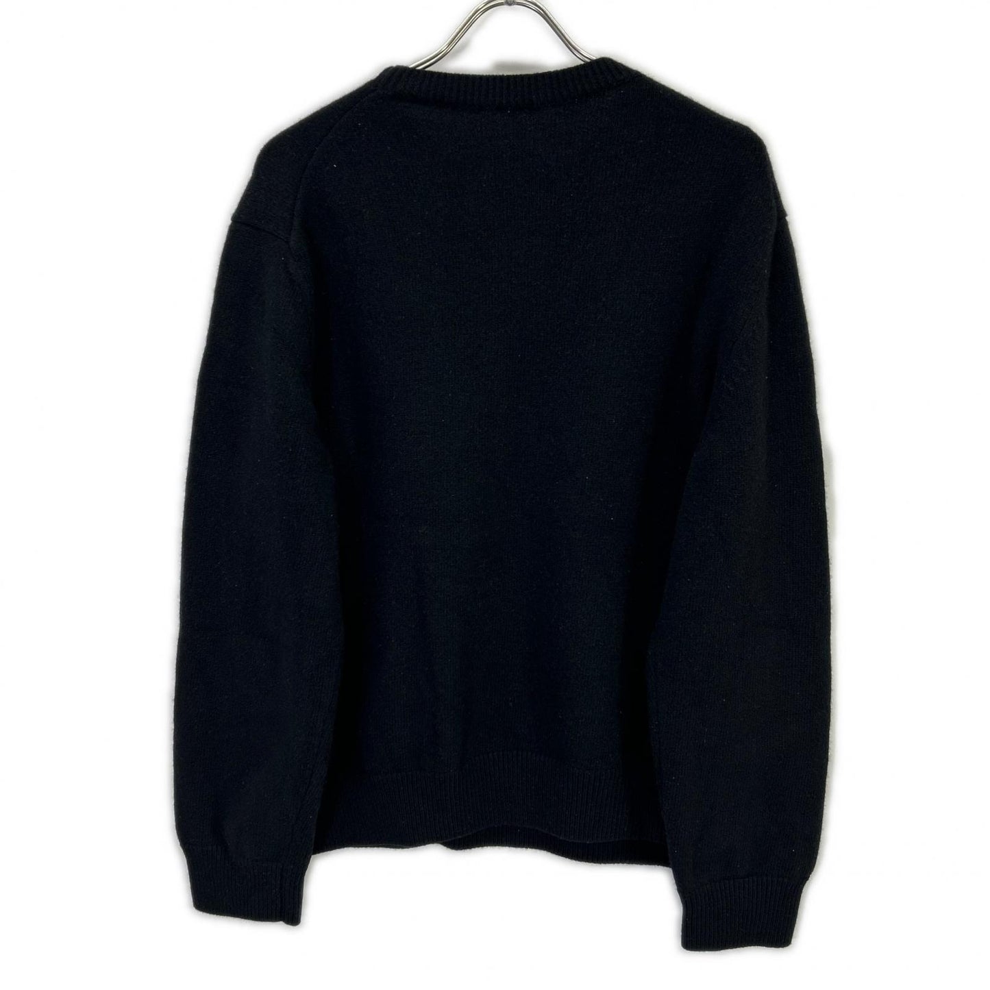 LOEWE LOEWE H526Y14KH1 Black Wool Anagram Sweater Top