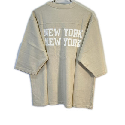 GOODGRIEF グッドグリーフ 24-070-560-2130 24SS FADED PRINT FOOTBALL TEE トップス
