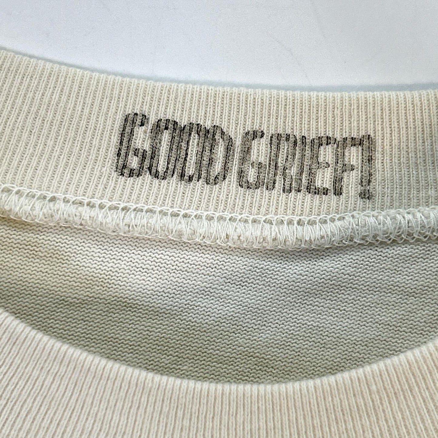 GOODGRIEF グッドグリーフ 24-070-560-2130 24SS FADED PRINT FOOTBALL TEE トップス