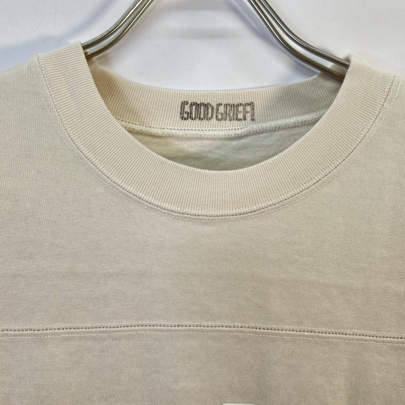 GOODGRIEF グッドグリーフ 24-070-560-2130 24SS FADED PRINT FOOTBALL TEE トップス