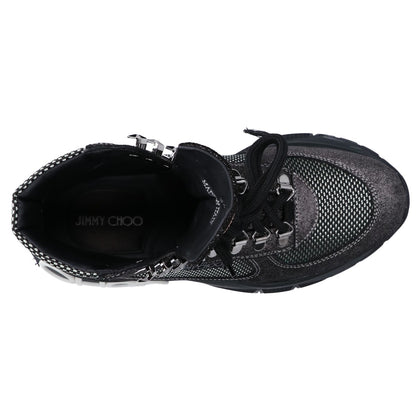 JIMMY CHOO Gray INCA/F Short Trekking Shoes