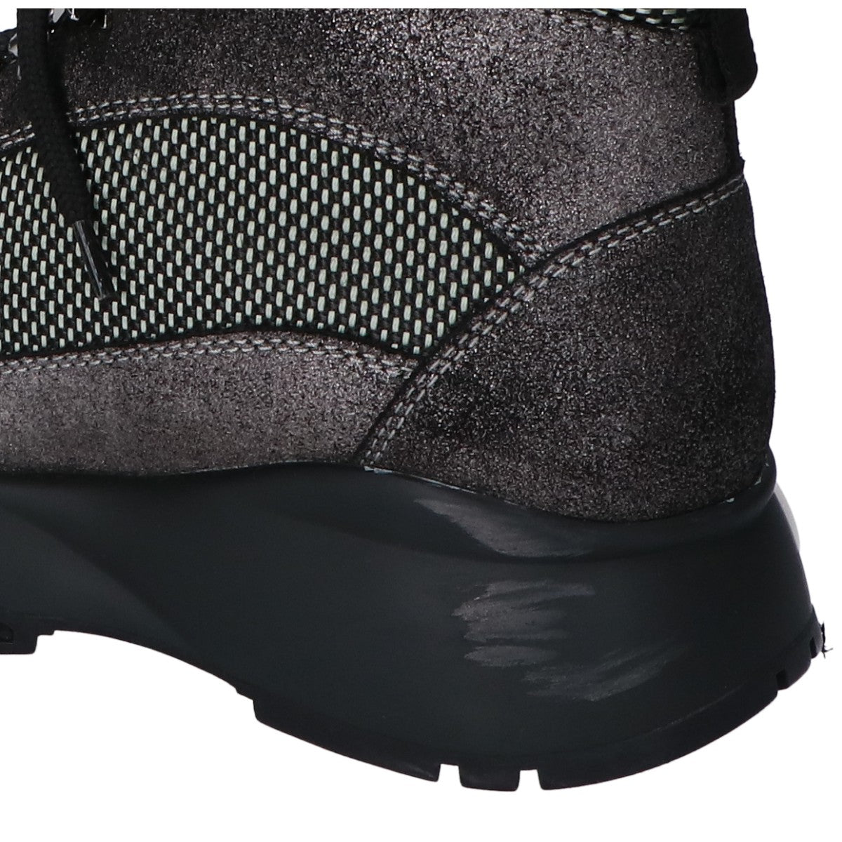 JIMMY CHOO Gray INCA/F Short Trekking Shoes
