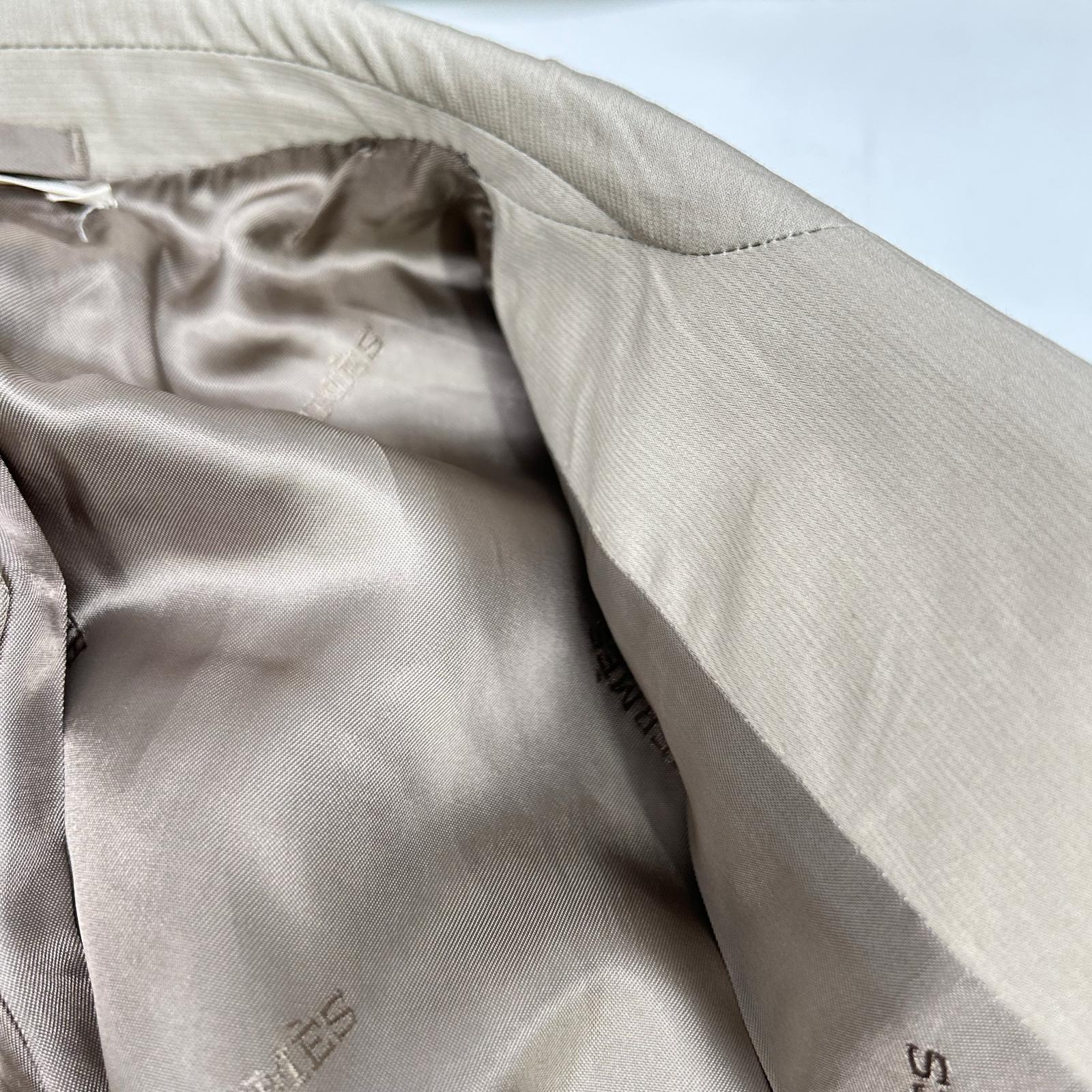 HERMES Hermes Domestic A9210 Cotton 2-Button Single Suit Setup Suit Setup