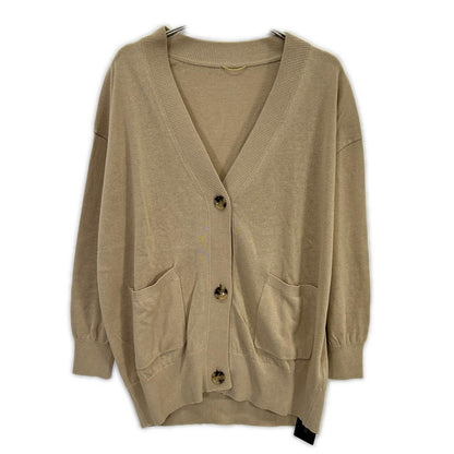 23SS Oversize Linen Cardigan ｵｰﾊﾞｰｻｲｽﾞﾘﾈﾝｶｰﾃﾞｨｶﾞﾝ トップス F レディース