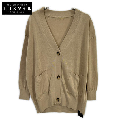 23SS Oversize Linen Cardigan ｵｰﾊﾞｰｻｲｽﾞﾘﾈﾝｶｰﾃﾞｨｶﾞﾝ トップス F レディース