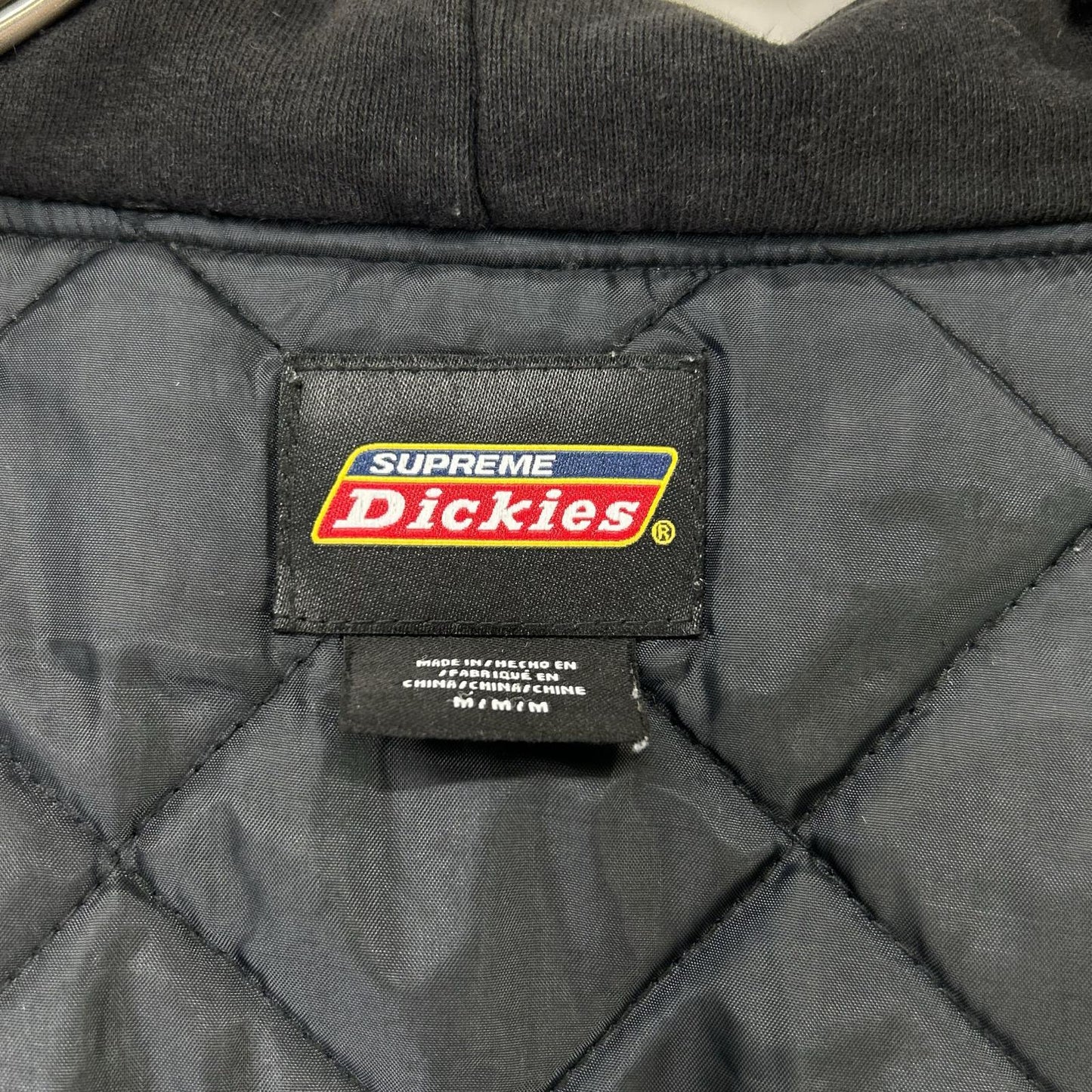 Supreme シュプリーム 23FW ホワイト チェック柄 ×Dickies Plaid Hooded Zip Up Shirt ジャケット
