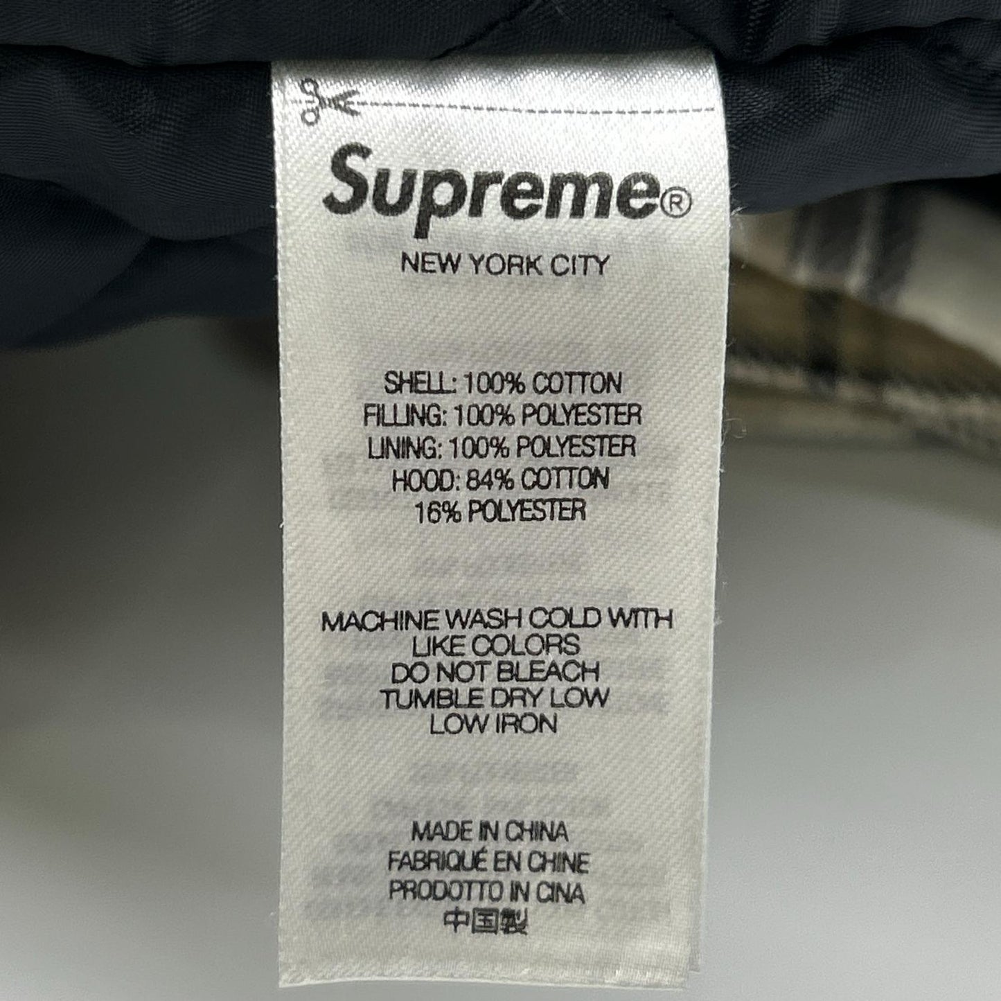 Supreme シュプリーム 23FW ホワイト チェック柄 ×Dickies Plaid Hooded Zip Up Shirt ジャケット