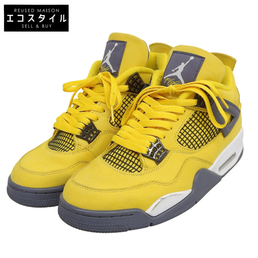 NIKE ナイキ Air Jordan 4 スニーカー シューズ メンズ Tour Yellow イエロー 28.5cm CT8527 700 シューズ