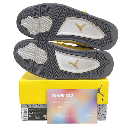 NIKE ナイキ Air Jordan 4 スニーカー シューズ メンズ Tour Yellow イエロー 28.5cm CT8527 700 シューズ
