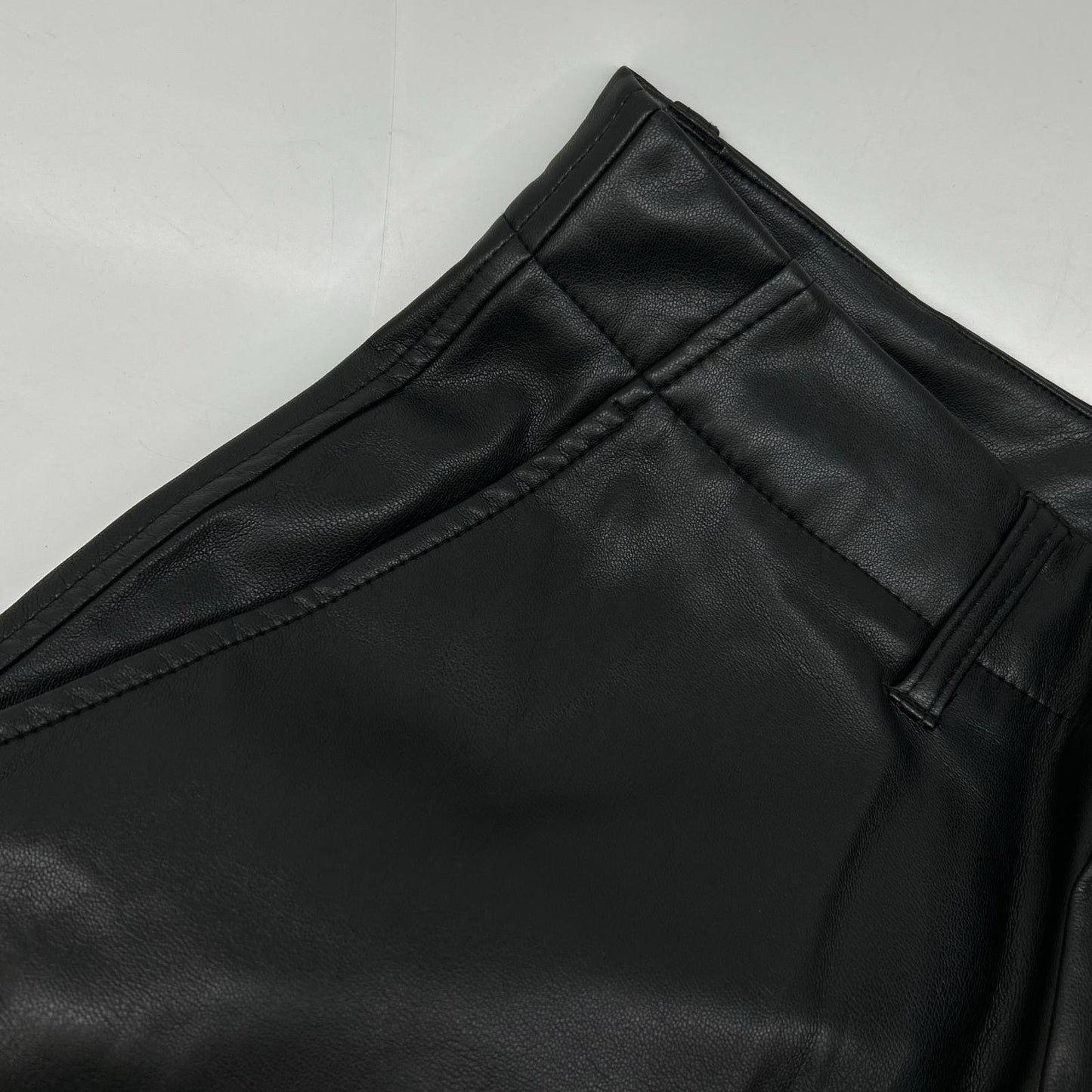 HARE ハレ HA010079TO ブラック フェイクレザー 2WAYポケット カーゴパンツ ボトムス