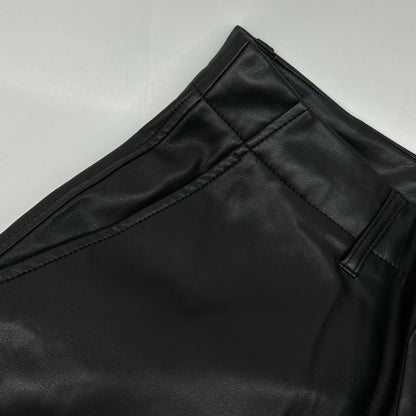 HARE ハレ HA010079TO ブラック フェイクレザー 2WAYポケット カーゴパンツ ボトムス