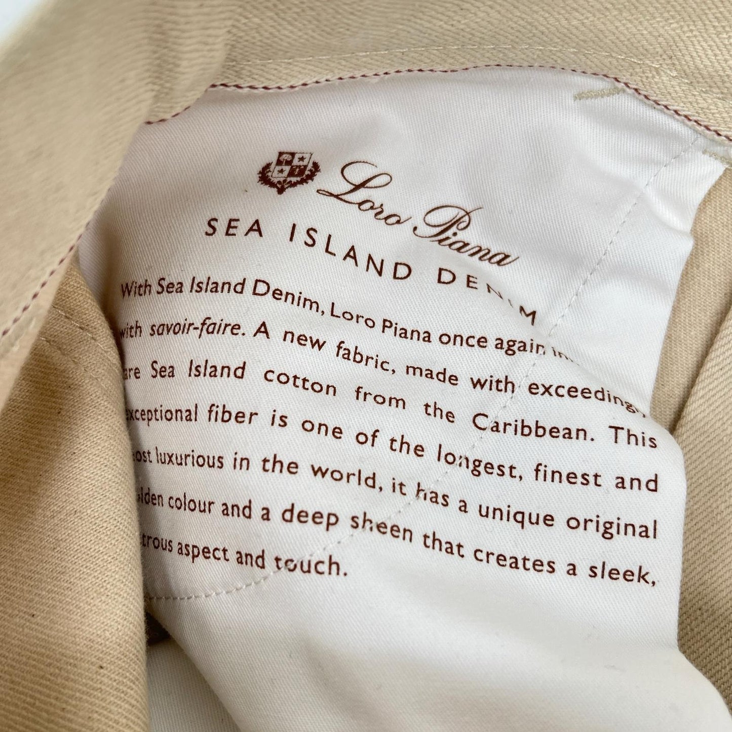 Loro Piana ロロピアーナ FA04188 シーアイランド・コットン パンツ ボトムス