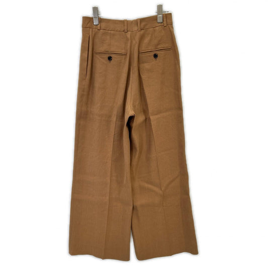 Loro Piana FAN4297 Paper x Silk Wide Pants Bottoms