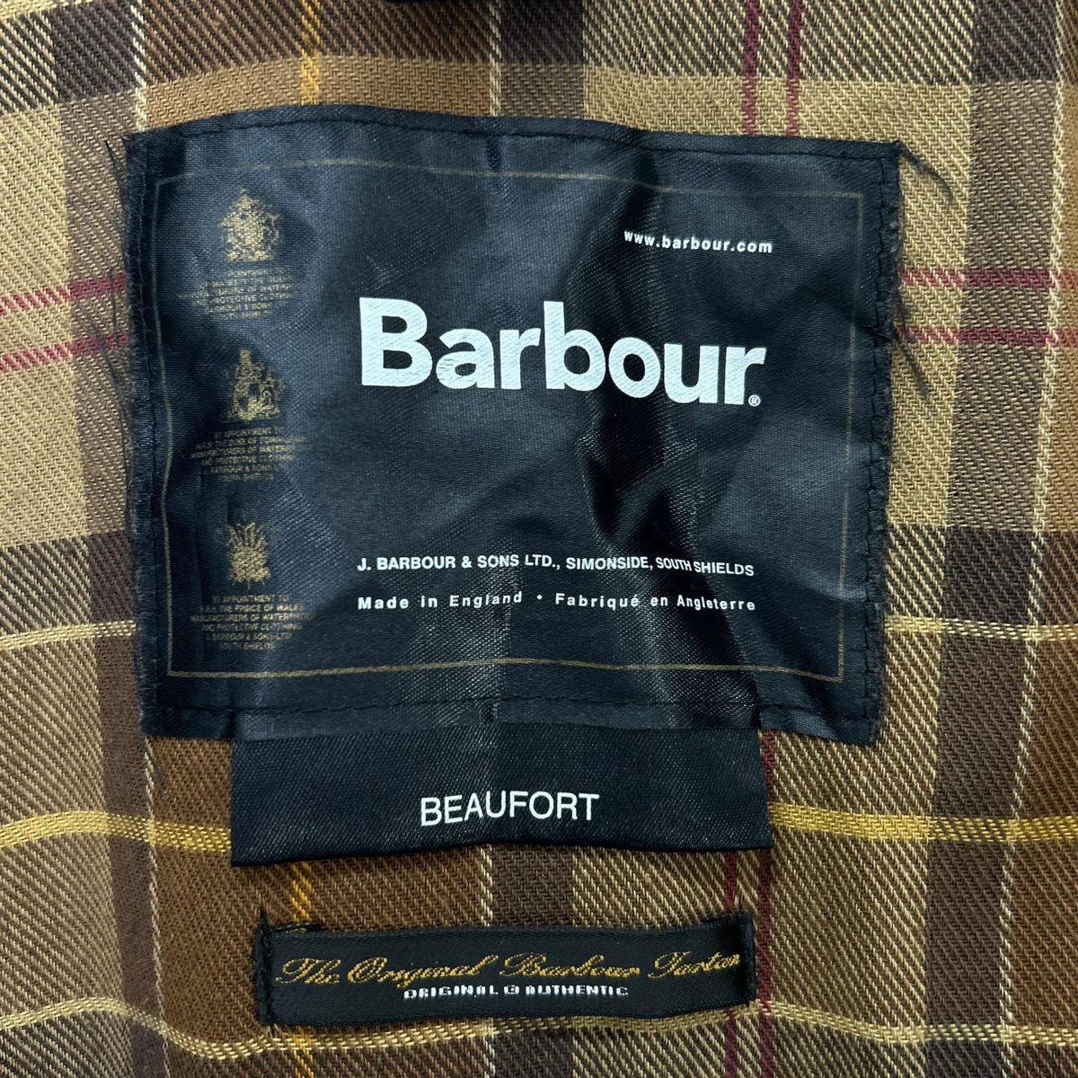 Barbour バブアー A231 ブラウン 3ワラント ビューフォート オイルドジャケット ジャケット