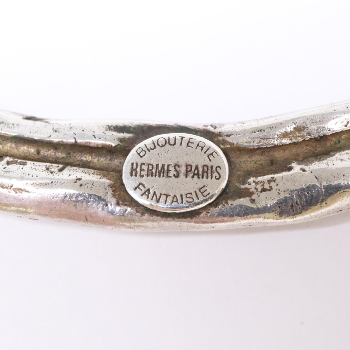 HERMES エルメス 80-90年代 BIJOUTERIE FANTAISIE マンテル ヴィンテージ チョーカー ネックレス