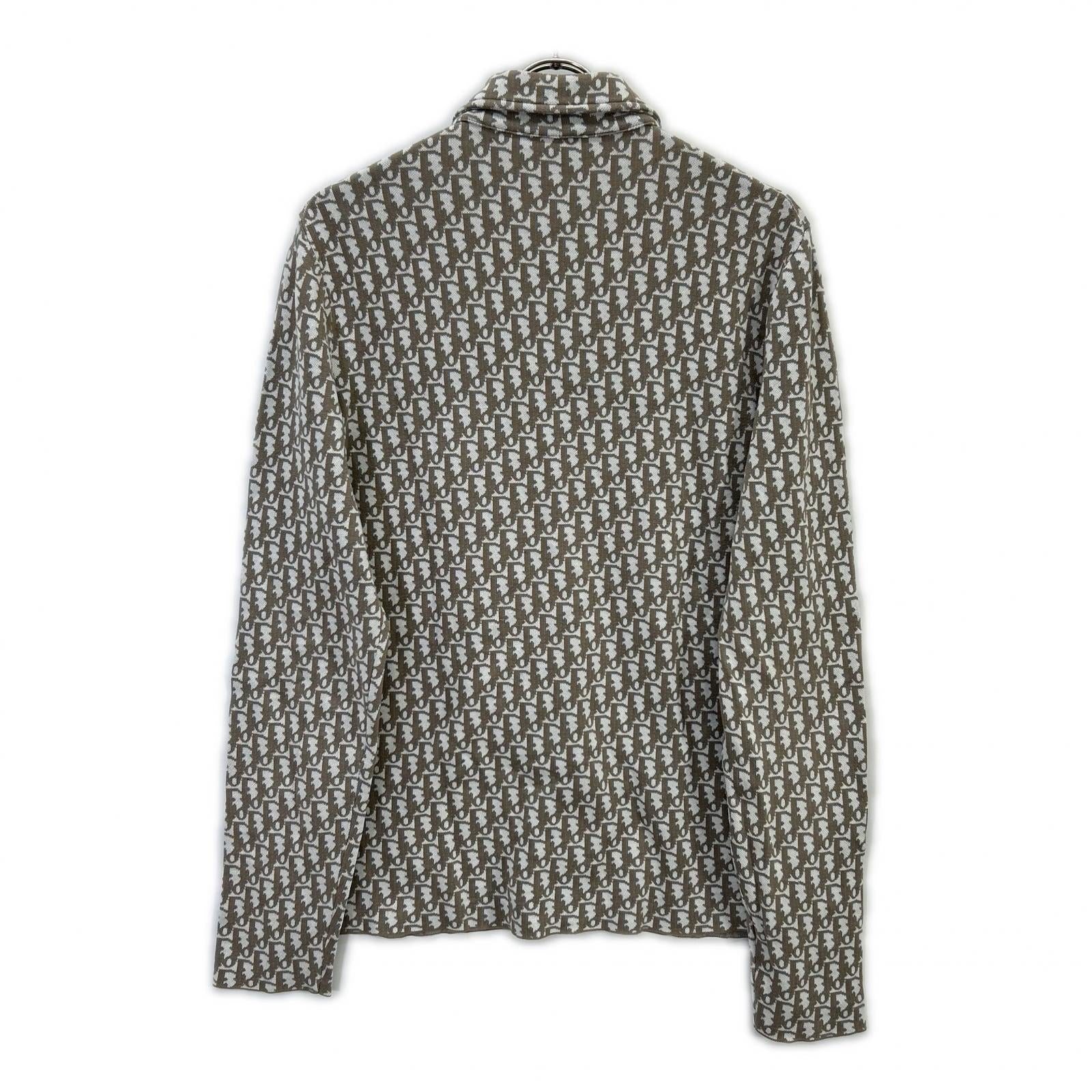DIOR ディオール 20SS 023M550AT099 ブラウン オブリーク コットン総柄シャツ トップス