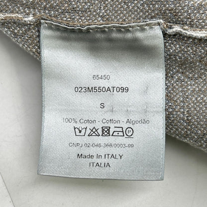 DIOR ディオール 20SS 023M550AT099 ブラウン オブリーク コットン総柄シャツ トップス