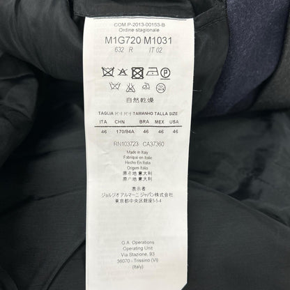 EMPORIOARMANI エンポリオアルマーニ M1G720 M1031 ブラック MILANO 1B ジャケット ジャケット