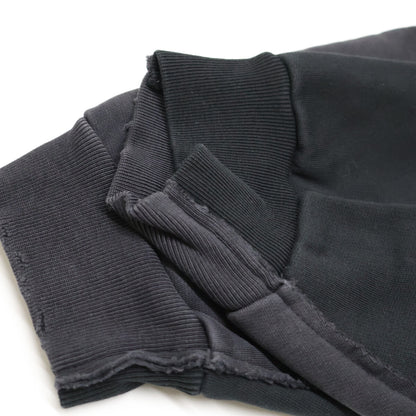 BALENCIAGA バレンシアガ 【国内正規/23年製】791614 Double Front Crew ダブルフロント ダメージ加工 クルーネック スウェットシャツ トップス