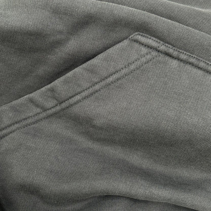 BALENCIAGA 巴黎世家 24AW 803265 黑色 标志 复古印花 套头连帽衫 上衣