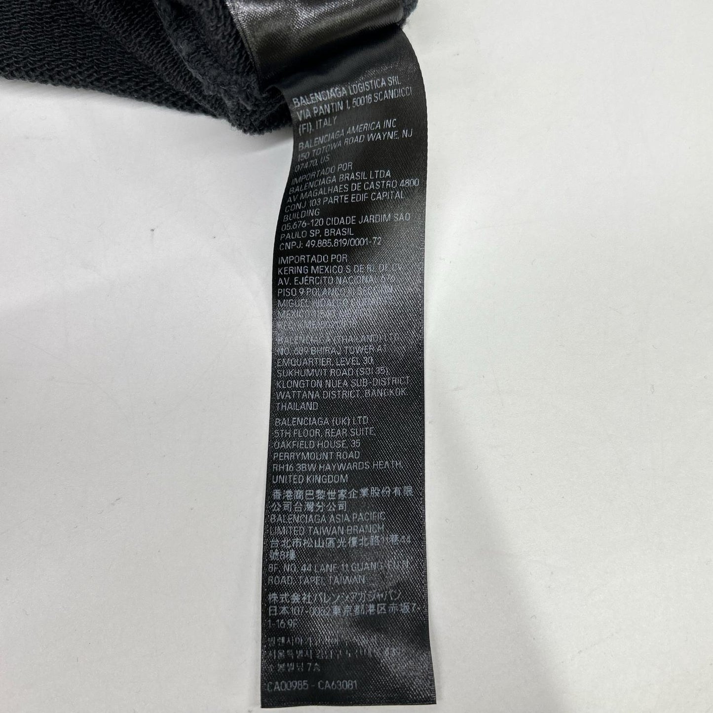 24AW 803265 ﾌﾞﾗｯｸ ﾛｺﾞ ｳﾞｨﾝﾃｰｼﾞ ﾌﾟﾘﾝﾄ ﾌﾟﾙｵｰﾊﾞｰ ﾊﾟｰｶｰ トップス XS メンズ