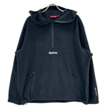 Supreme シュプリーム 24FW ブラック Polartec Facemask Half Zip Hooded Sweatshirt トップス