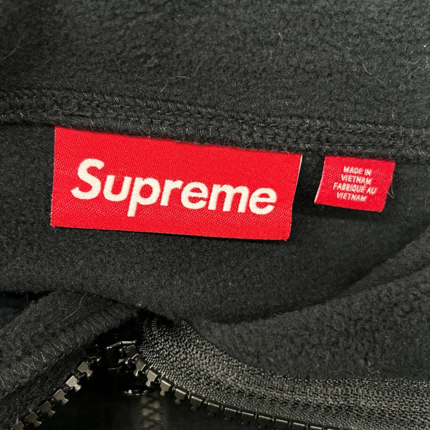 Supreme シュプリーム 24FW ブラック Polartec Facemask Half Zip Hooded Sweatshirt トップス