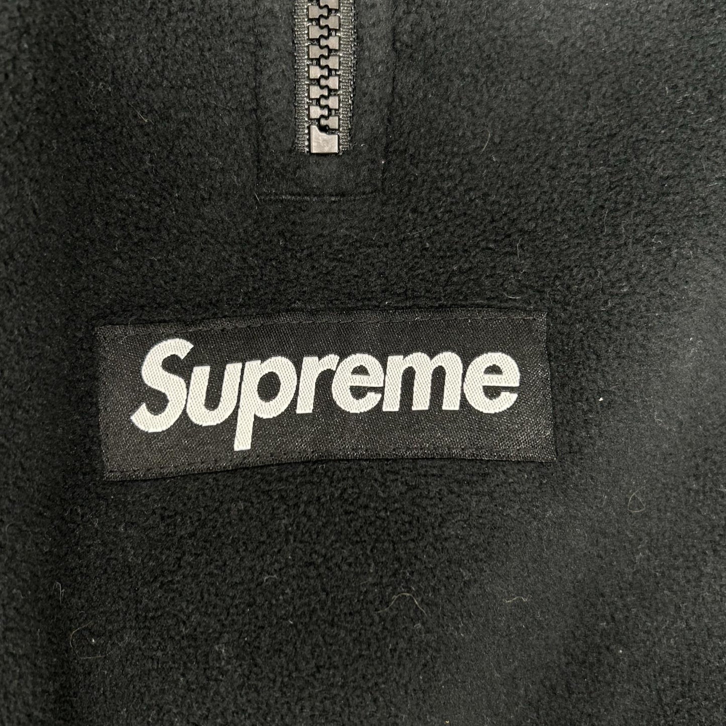 Supreme シュプリーム 24FW ブラック Polartec Facemask Half Zip Hooded Sweatshirt トップス