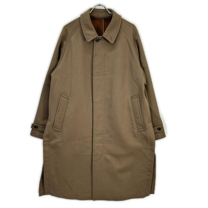 JOHN SMEDLEY ジョンスメドレー 20AW A2718FC 201 ブラウン カシミア ウール フーデッドロングコート バルマカーンコート コート