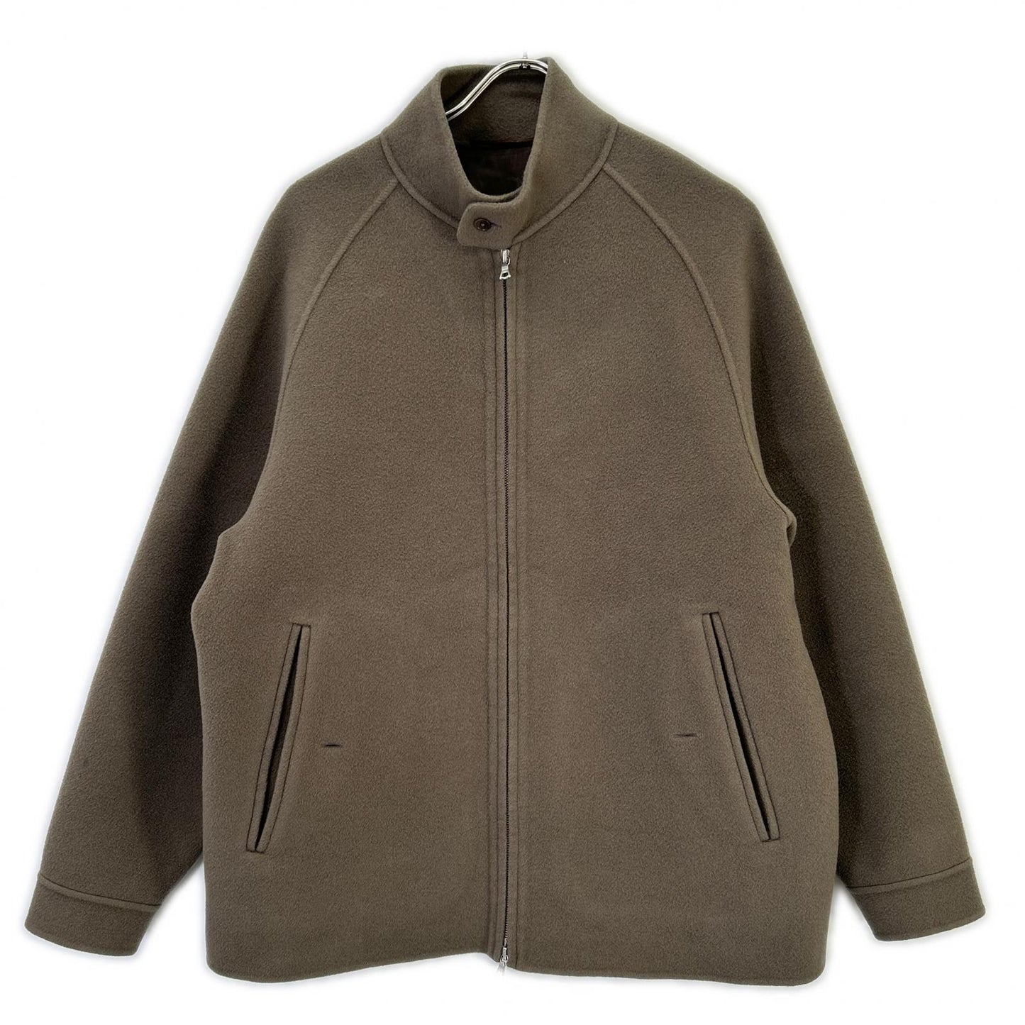 21AW A2728FJM210 ｸﾞﾚｰ ｶｼﾐｱ ｳｰﾙ ﾌﾞﾙｿﾞﾝ トップス 3 メンズ