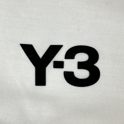 Y-3 ワイスリー IA1421 ホワイト スリーストライプ 長袖カットソー トップス
