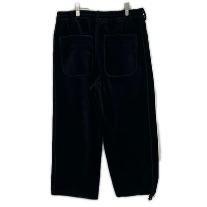 IL2147 BLACK VELVET SPACER CUFFED PANTS VELVET CUFF PANTS Bottoms S Men's